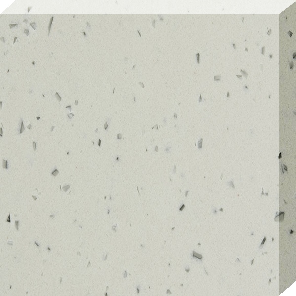 White Jade Artificial Marble with Black Speckles