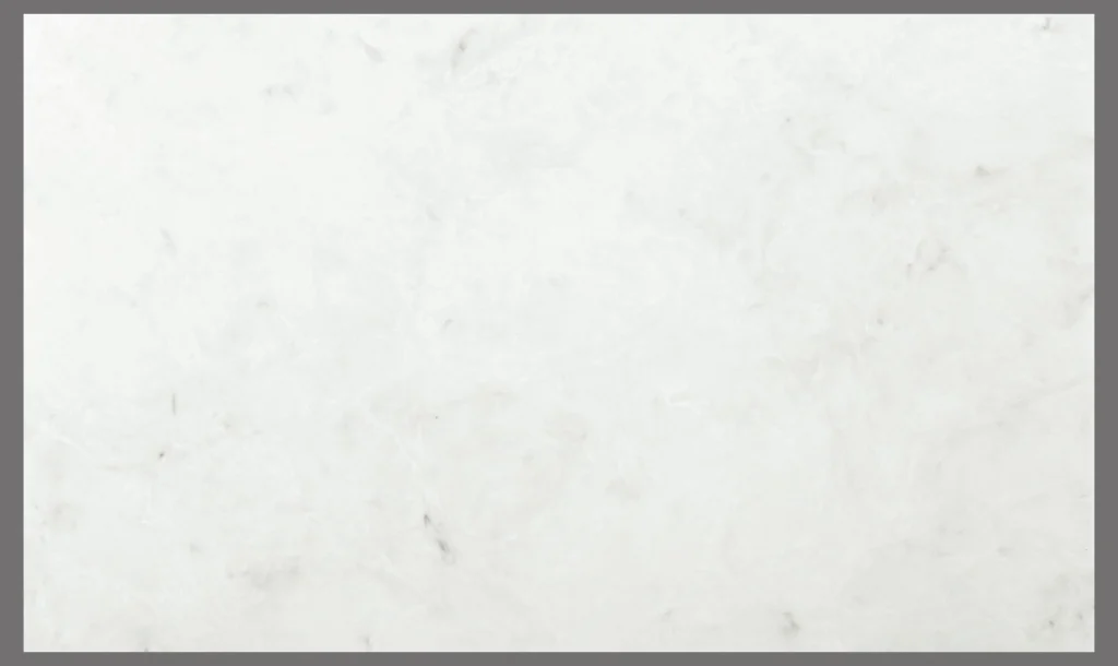 White Cloud Solid Surface by Sodo featuring a clean white surface with delicate grey patterns.