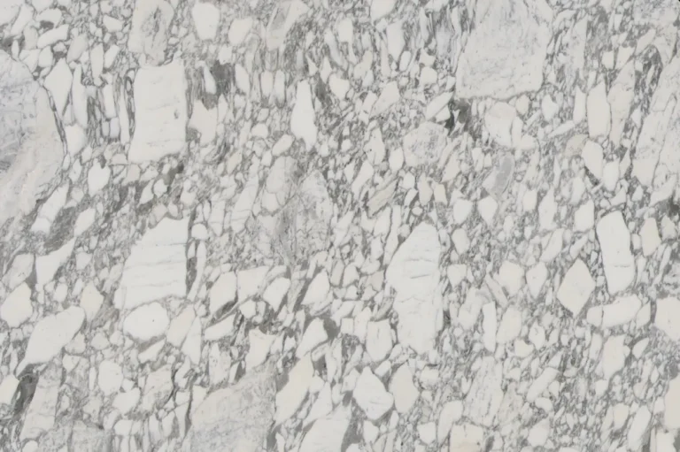 Arabescato Corchia Marble with intricate grey and white patterns