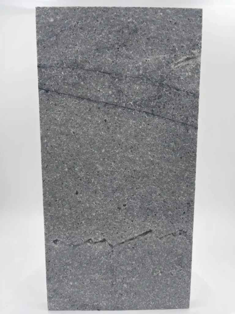 Blue Sky Flamed Granite with a textured surface