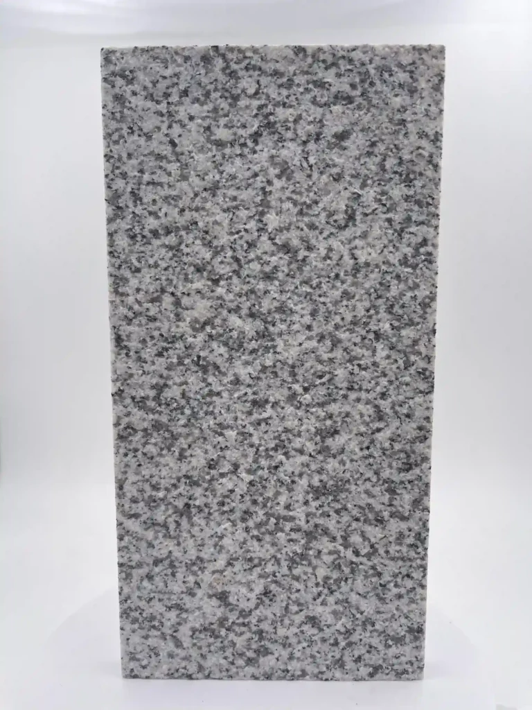 Grey Granite with a speckled pattern