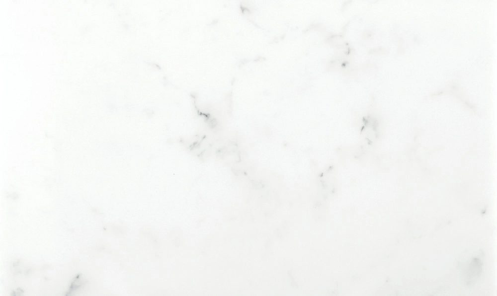 Marble Vein White Solid Surface by Sodo with elegant white background and subtle grey veining.