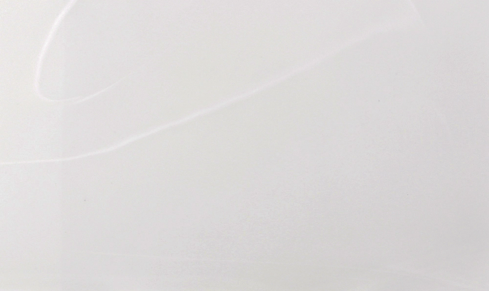 Pure White Solid Surface with a smooth, seamless finish