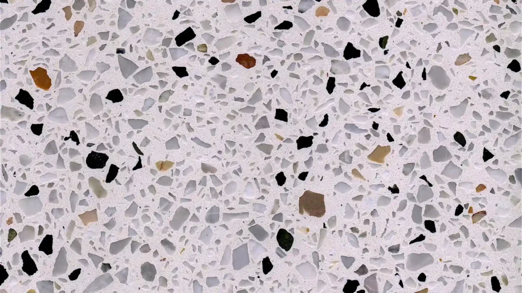 Spring Garden Terrazzo with colorful stone chips