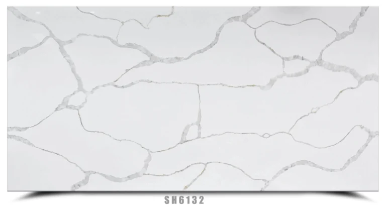 Snow White Veined Quartz with delicate veining