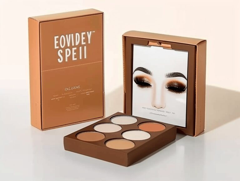 Luxurious Brown-Toned Eyeshadow Palette