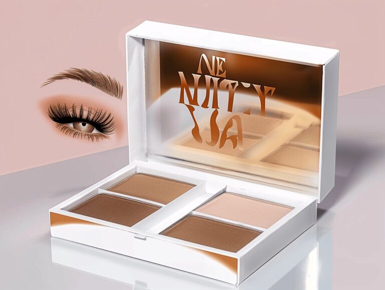 Minimalistic Eye Design Eyeshadow Palette