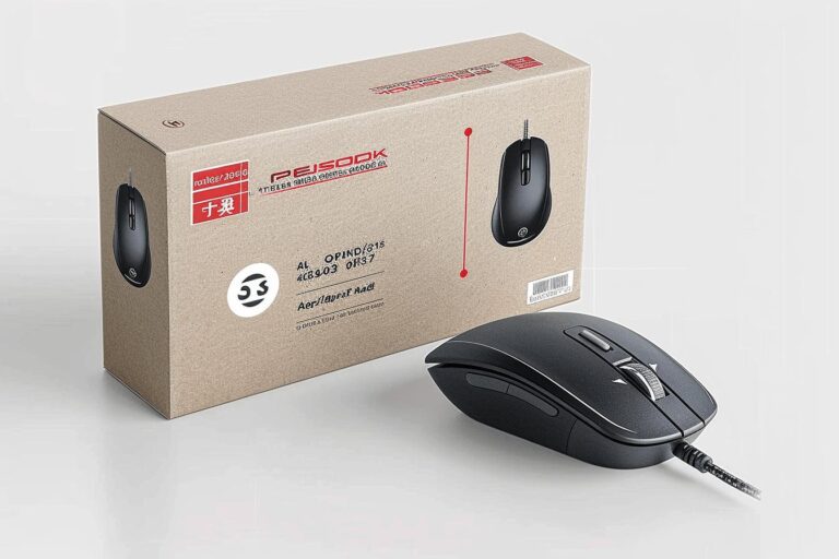 Durable Cardboard Packaging for Gaming Mouse